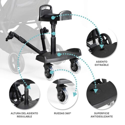 Transportín universal con asiento Pathy caracteristicas