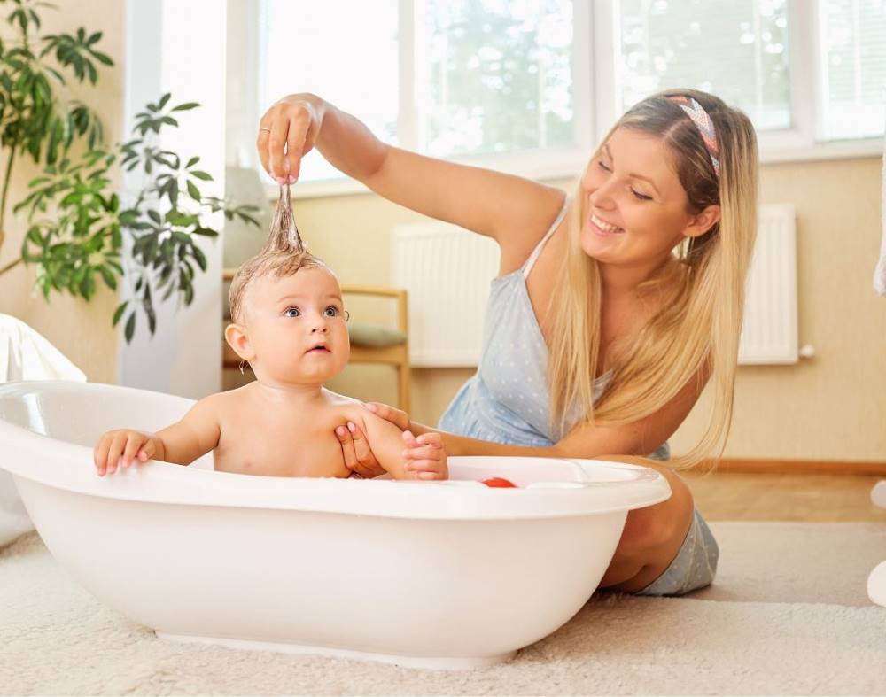 bañar a bebe consejos