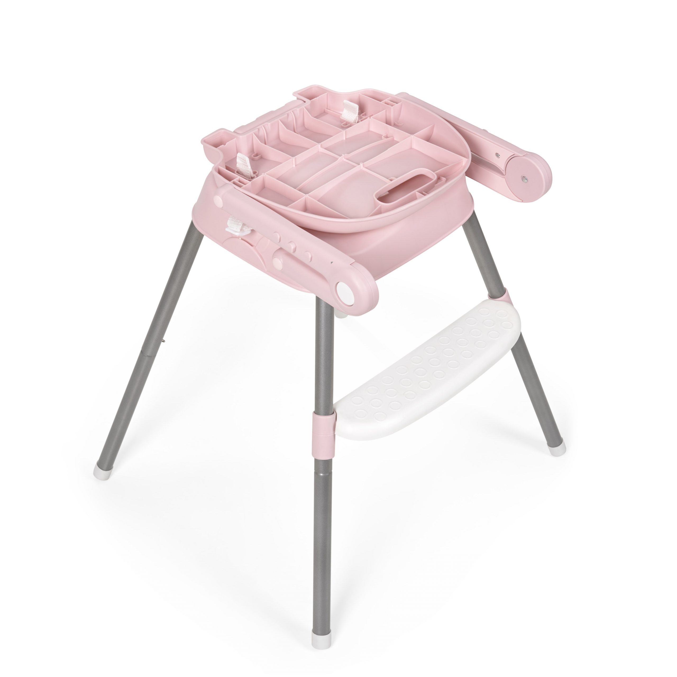 Chaise haute bébé Mika Plus rose - MS